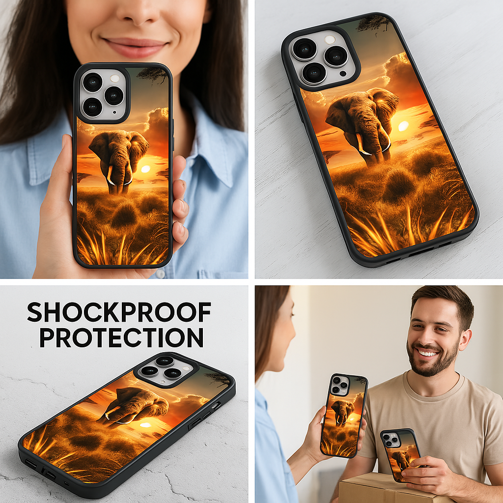 Coque de téléphone - Éléphant Majestueux