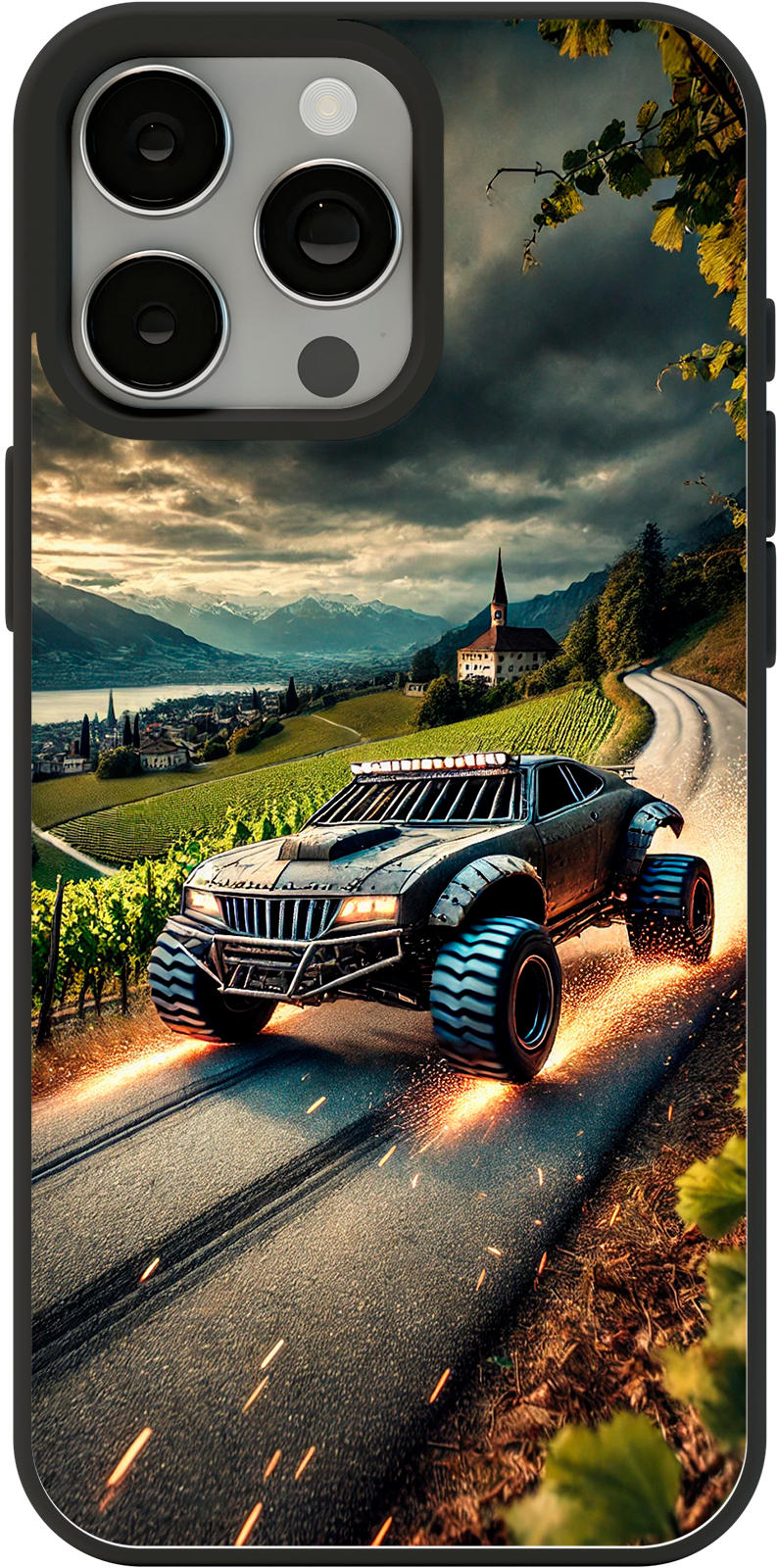Coque de téléphone 4x4 Sur les Routes Suisses